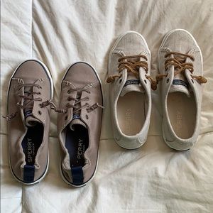 2 Pairs of Sperry Top-Sider sneakers.